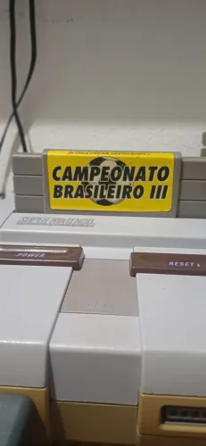 Vendo fita Campeonato brasileiro 3 para super nintendo fita dentada e funcionando perfeita