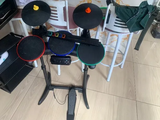 Bateria e guitarra de ps3 