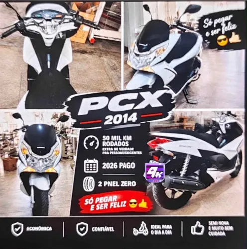 Pcx pronta de tudo