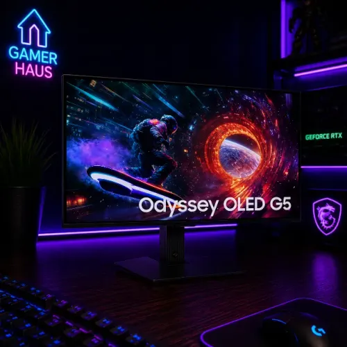 MONITOR Samsung Odyssey G5 OLED 27? QHD 180Hz