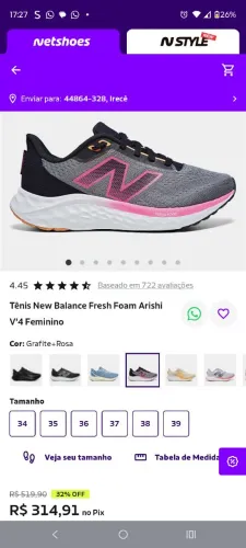 Tênis New Balance 35
