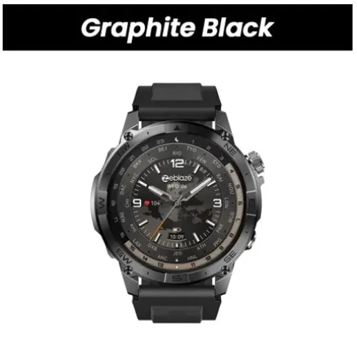 Smartwatch Zeblaze Stratos 2 Plus com GPS Relogio inteligente caixa lacrada