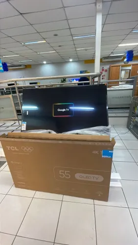 Vendo tv TCL 55 polegadas, 2 meses de uso