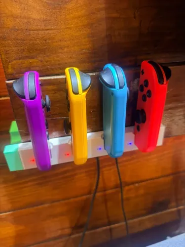 Suporte de carregamento 4 Joycons Nintendo Switch V1 OLED V2 