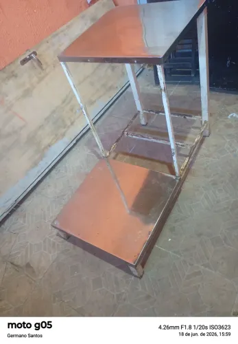 Mesa de alumínio 