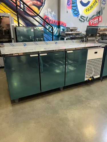 Balcão/bancada refrigerada 2M total inox - nova pronta entrega