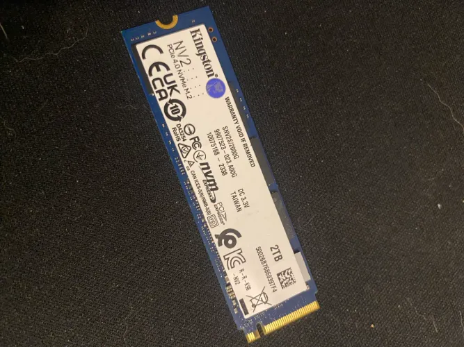 Nvme kingston 2tb