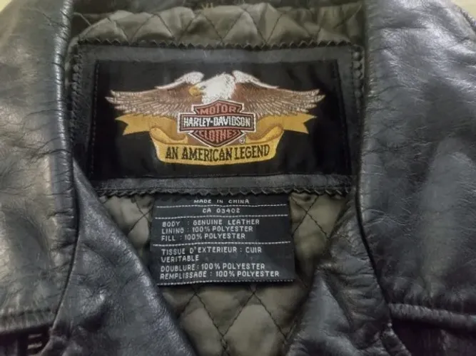 Jaqueta Harley Davidson Couro Original