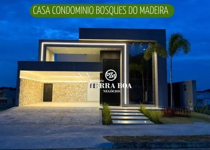Casa Condomínio Bosques do Madeira - 03 Suites