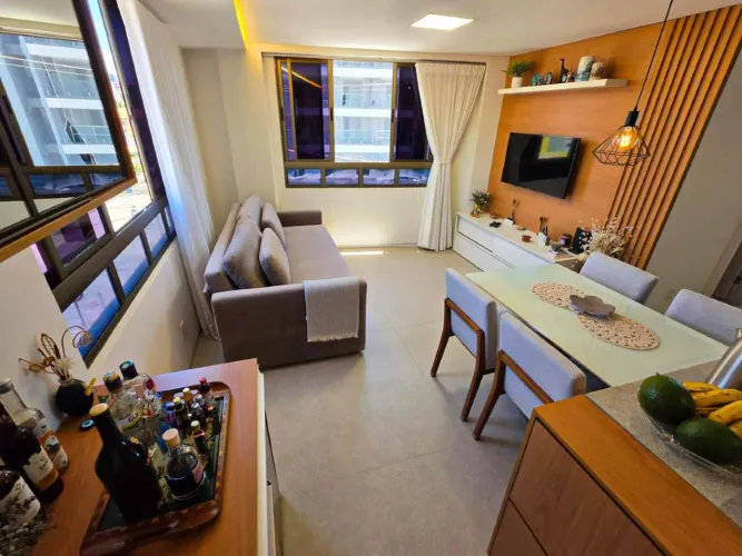 Apartamento à venda, 2 quartos, 1 suíte, 1 vaga, Manaíra - João Pessoa/PB