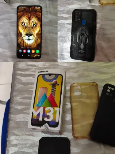 Samsung Galaxy M31 128GB / 6GB RAM - Usado, funcionando perfeitamente