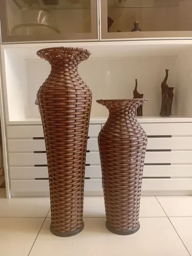 Vasos de junco sintético