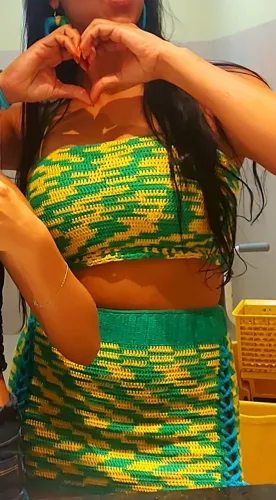 Conjunto de Croche Brasil 