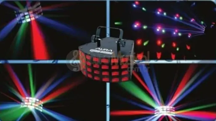Iluminação para eventos Quad Derby Aura (par).
