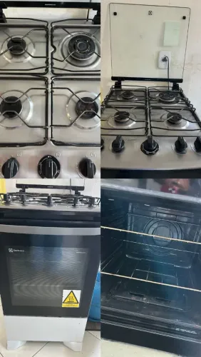 Fogão Eletrolux com mesa inox