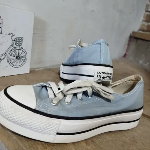Converse All Star da linha Lift (plataforma) TAM 34