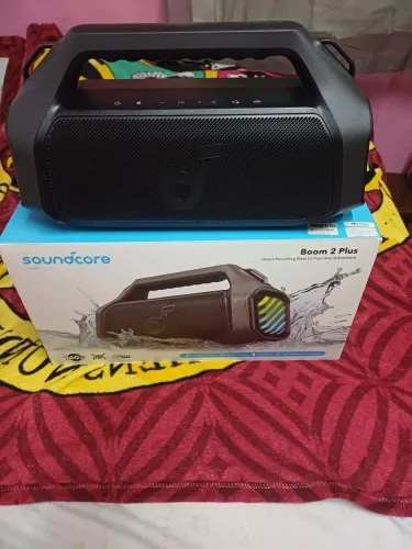 Caixa soundcore boom 2  plus  da Anker 