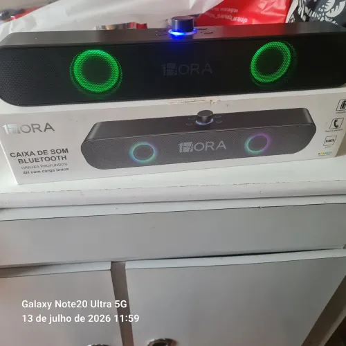 Caixa Bluetooth Boa qualidade de som