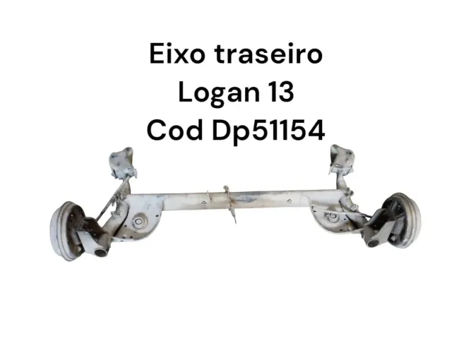 Eixo traseiro Logan 13 