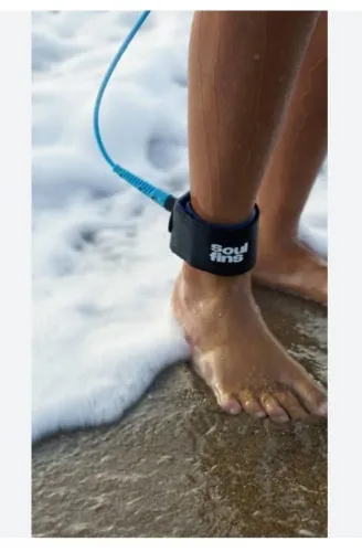 Leash 5mm com girador injetado p/ Surf