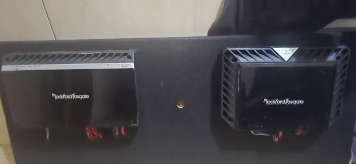 2 Módulos Rockford Fosgate T500-1bd - Linha Power + Punch P400-4 | Som Automotivo Premium
