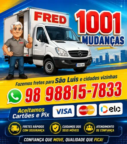 Mudanças e Fretes São Luís e Interiores