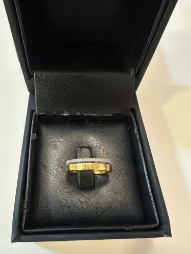anel em ouro 18k e diamantes monte carlo