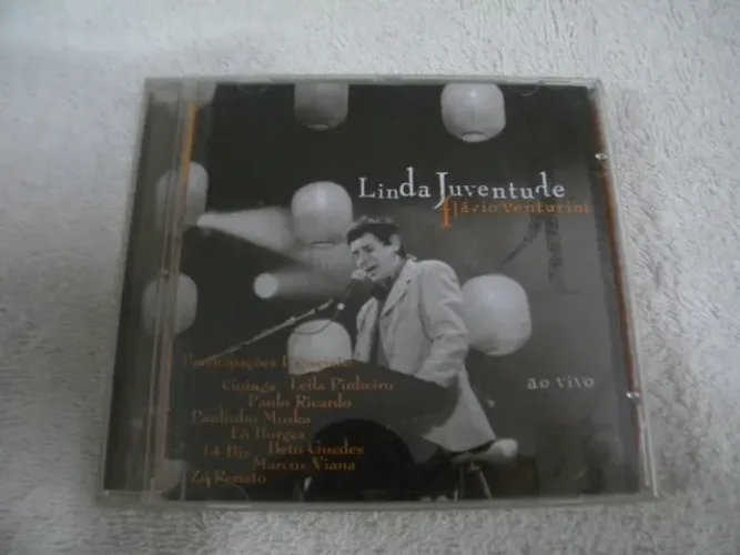 Cd Flávio Venturini Linda Juventude (Original).