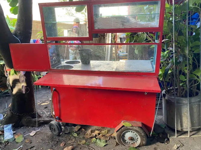 Carrinho para correria coisa boa