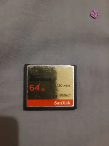 CARTAO DE MEMORIA SAN DISK EXTREME 64GB