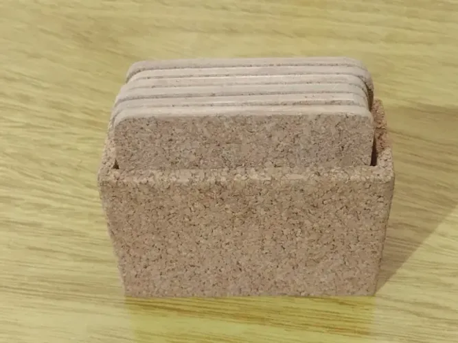 Conjunto de Porta Copos em Cortiça