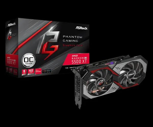 RX 5500XT Placa de vídeo Semi nova