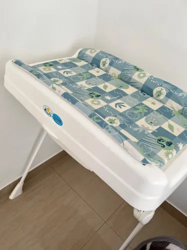 Banheira com trocador burigoto
