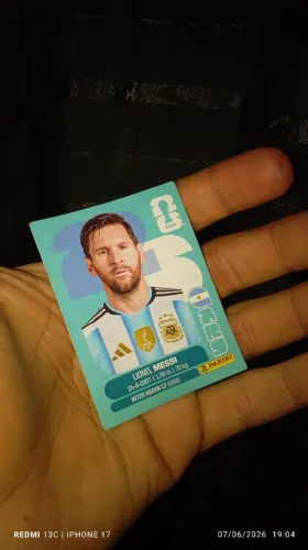 Figurinha Lionel Messi - Inter Miami CF - Edição Panini FIFA 2026*