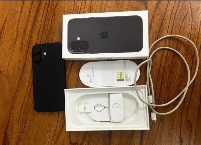 Iphone 16 preto 128gb