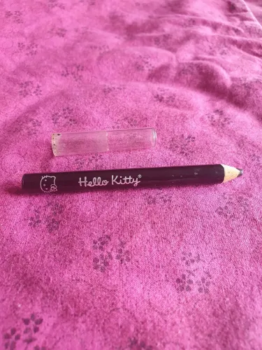 Mini lápis preto Hello Kitty