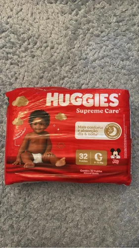 Fralda Huggies Supreme Care