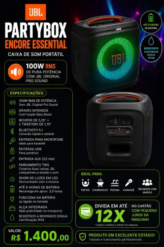 Caixa de som JBL
