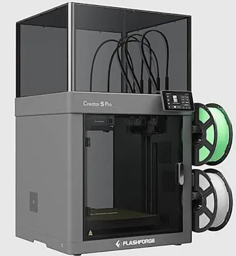 Impressora 3d Flashforge creator 5 pro ,(NOVA,lacrada)