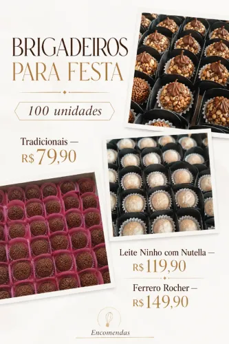 brigadeiro artesanal