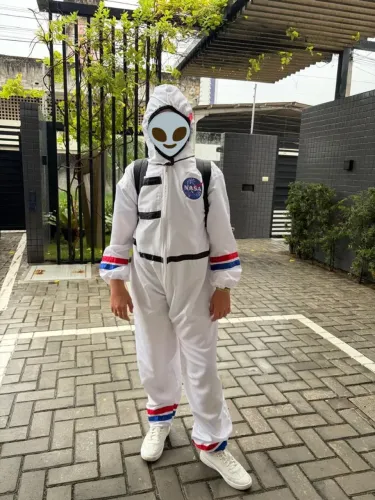 Fantasia de astronauta.