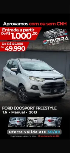 Ford Ecosport Freestyle 1.6 16V Flex 5P 2013