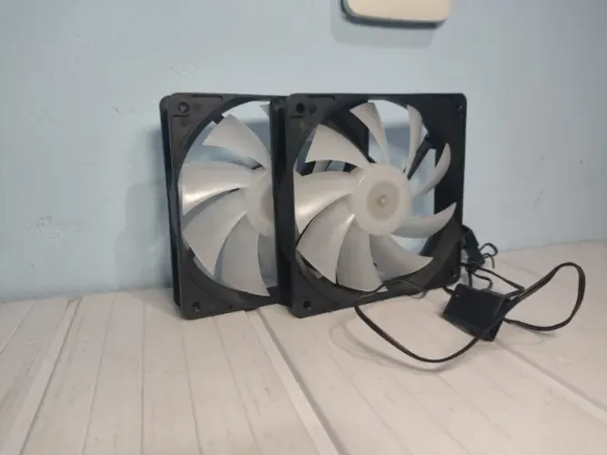 Kit 2 Fans ARGB 120mm para Gabinete