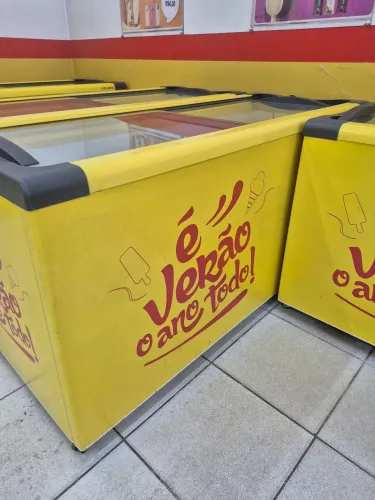 Freezer Horizontal Expositor 491 litros 220V Metalfrio