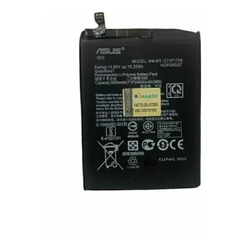 Bateriia modelo compatível C11P1706 para Asus Max Pro M1 ZB602KL