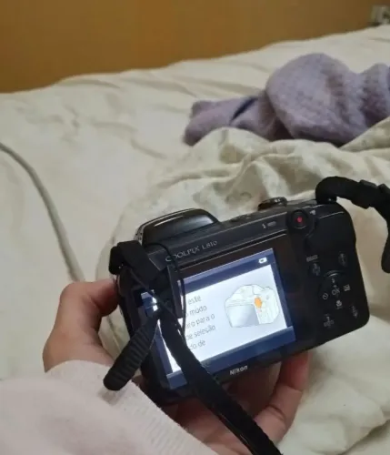Nikon colpix l810 camera funcionando