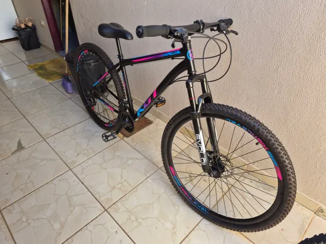 Bicicleta Aro 29 Aco Carbono Freios A Disco Suspensão 21 Vel