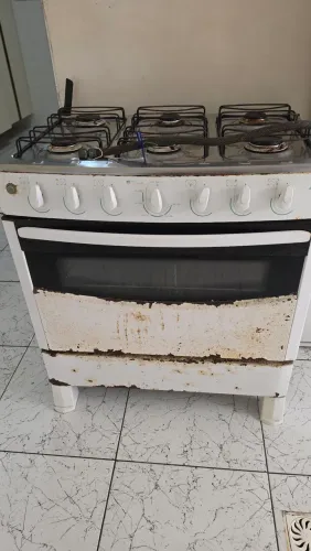 Fogão Consul 6 bocas com forno - funcionando