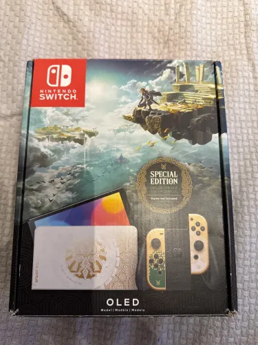 NIntendk Switch OLED Edição Especial Zelda