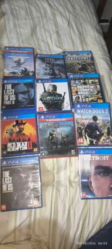 LOTE DE JOGOS PS4